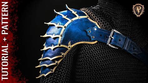 cosplay shoulder armor|cosplay armor tutorial.